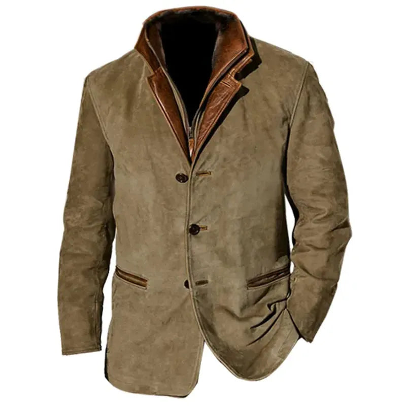 Men’s Autumn Buckskin Jacket
