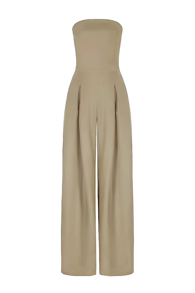 Eleanor - Strapless Wide-Leg Jumpsuit,