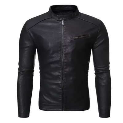 Elegant leather jacket