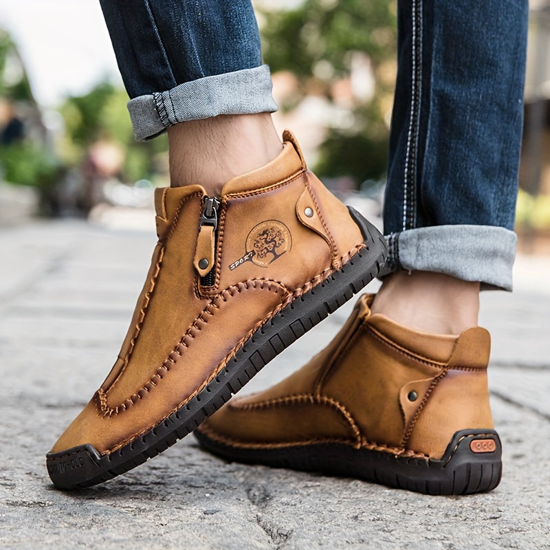 Simon – Handcrafted Leather Comfort Boots