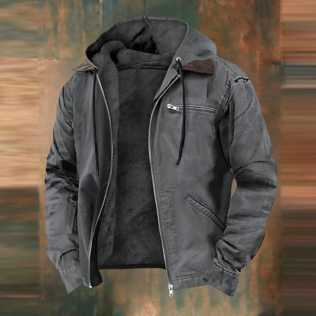 Luis | Tijn with zipper and hood for a stylish and comfortable look