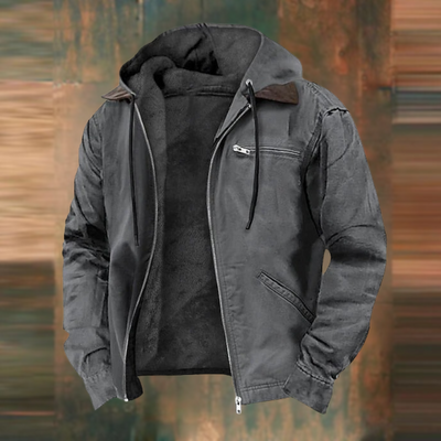 Luis | Tijn with zipper and hood for a stylish and comfortable look