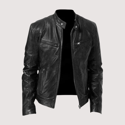 Hessel | Stylish Leather Jacket for Men, Perfect Warm Appearance