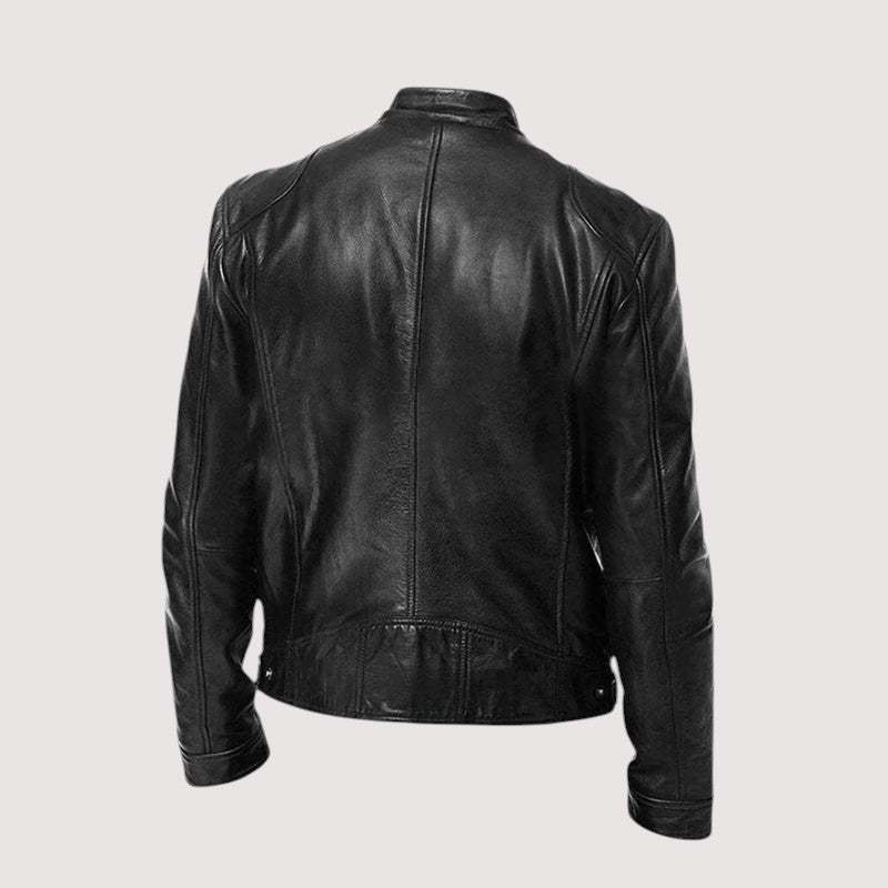 Hessel | Stylish Leather Jacket for Men, Perfect Warm Appearance