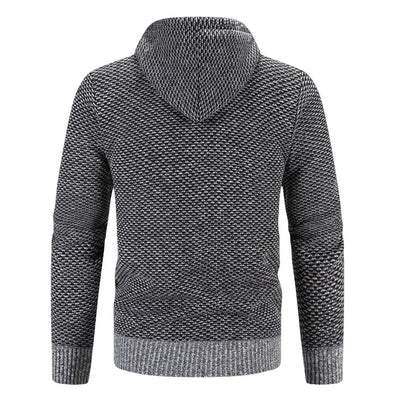 Matthew – Knitted Zip Hoodie