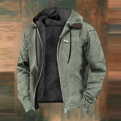 Luis | Tijn with zipper and hood for a stylish and comfortable look