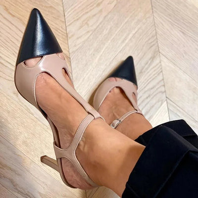 CAMILLA | Bicolor Low-Cut with Strap