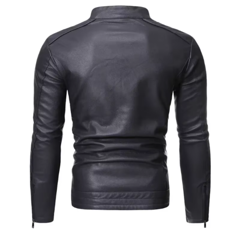 Elegant leather jacket