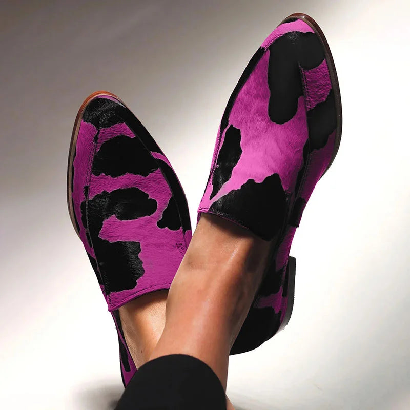 Alexandra | Statement Animal-Print Loafers