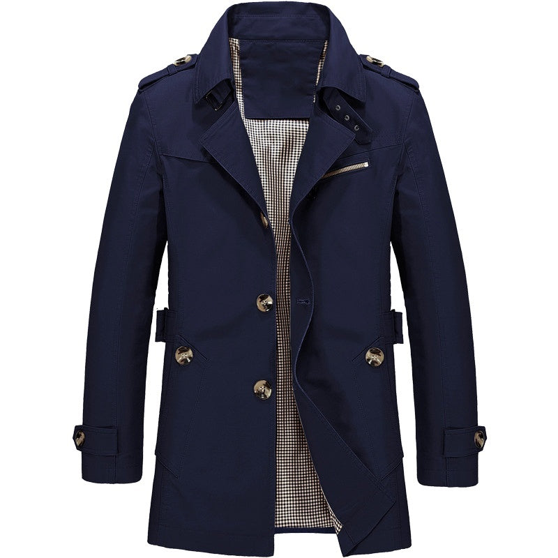 Juris | Stylish Business Windbreaker with Long Sleeve Design
