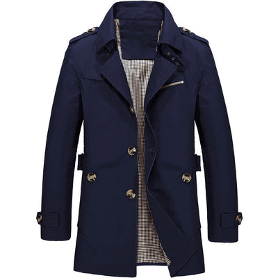 Juris | Stylish Business Windbreaker with Long Sleeve Design