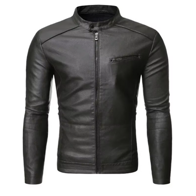 Elegant leather jacket