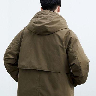 Brandon – Classic Hooded Trench Coat