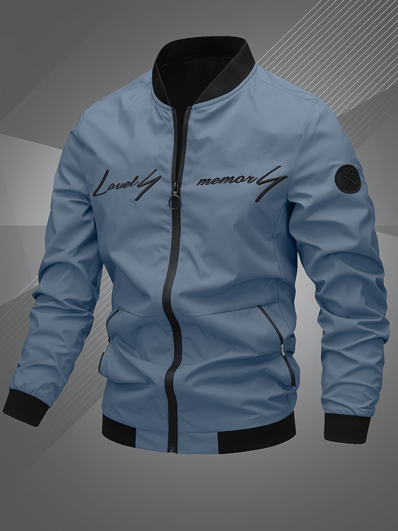 Harm | Trendy Casual Bomber Jacket with Long Sleeves for a Stylish Look