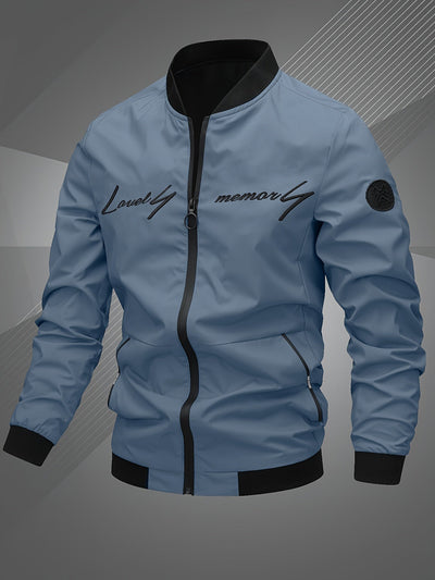 Harm | Trendy Casual Bomber Jacket with Long Sleeves for a Stylish Look
