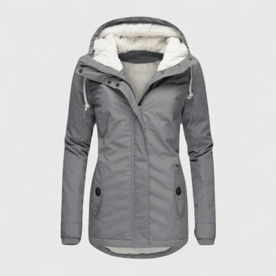 Claire – Winter Jacket with Faux Fur Lining