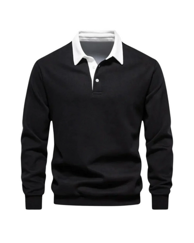 Adrian - Casual Polo Sweater