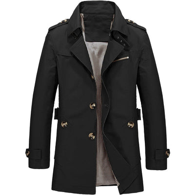 Juris | Stylish Business Windbreaker with Long Sleeve Design