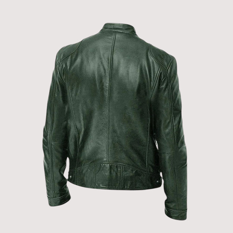 Hessel | Stylish Leather Jacket for Men, Perfect Warm Appearance