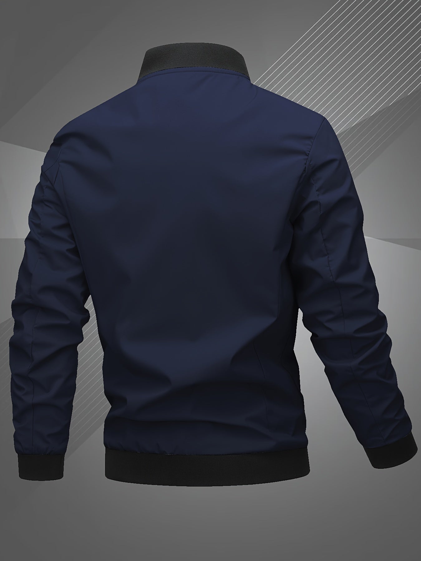 Harm | Trendy Casual Bomber Jacket with Long Sleeves for a Stylish Look