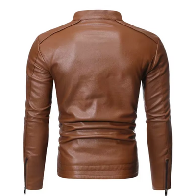 Elegant leather jacket