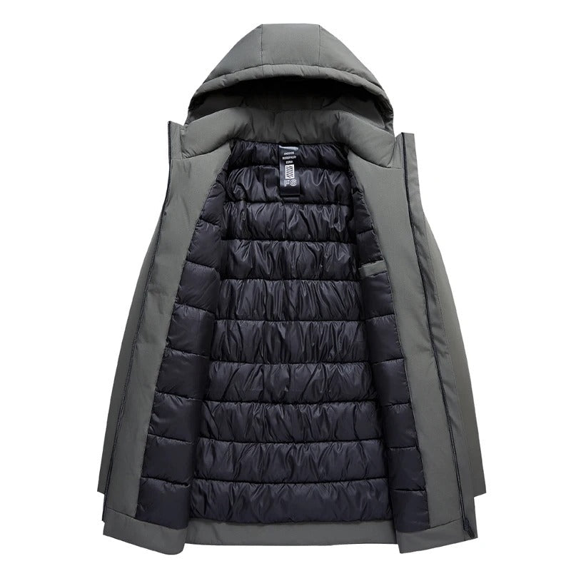 Carl | Slim Fit Long Women's Jacket For a Stylish and Comfortable Look
