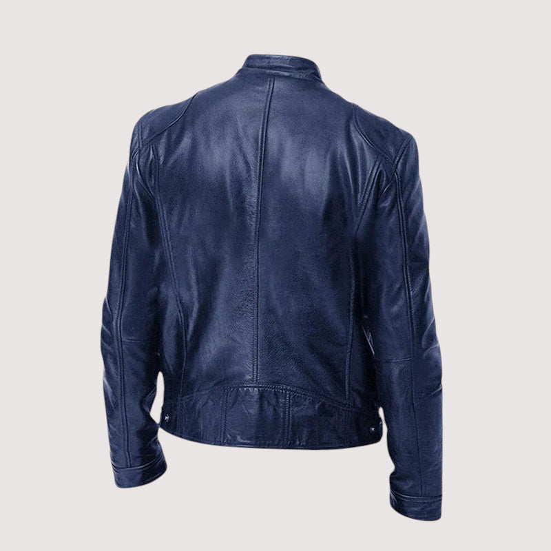 Hessel | Stylish Leather Jacket for Men, Perfect Warm Appearance
