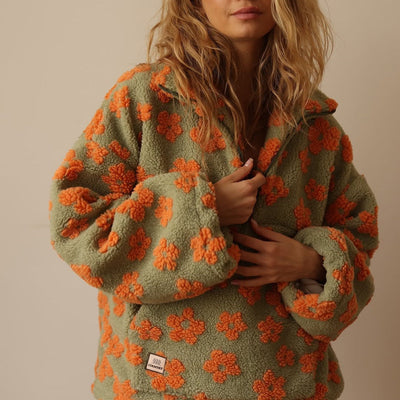 Suzan | Flower Print Sweater