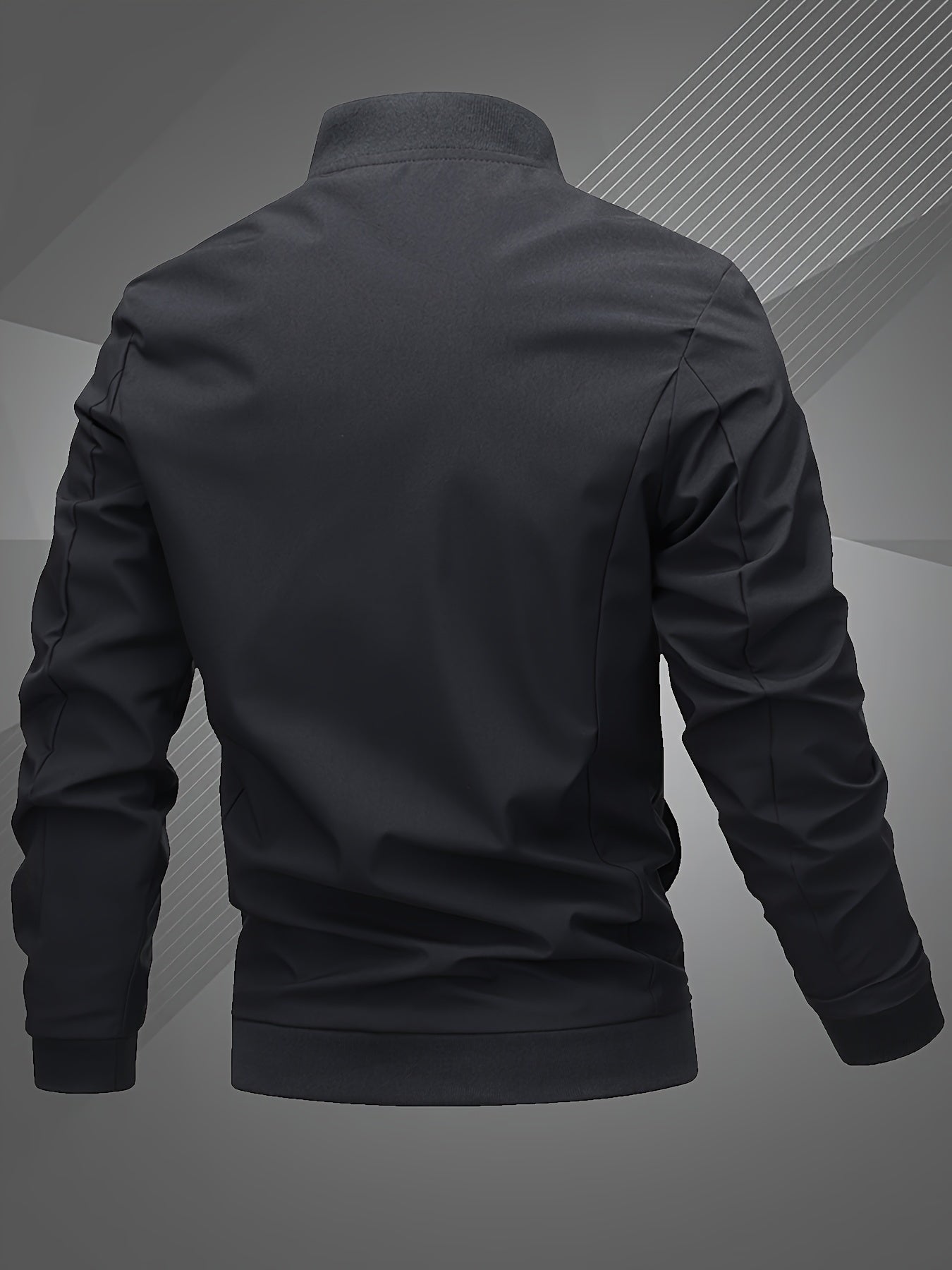 Harm | Trendy Casual Bomber Jacket with Long Sleeves for a Stylish Look