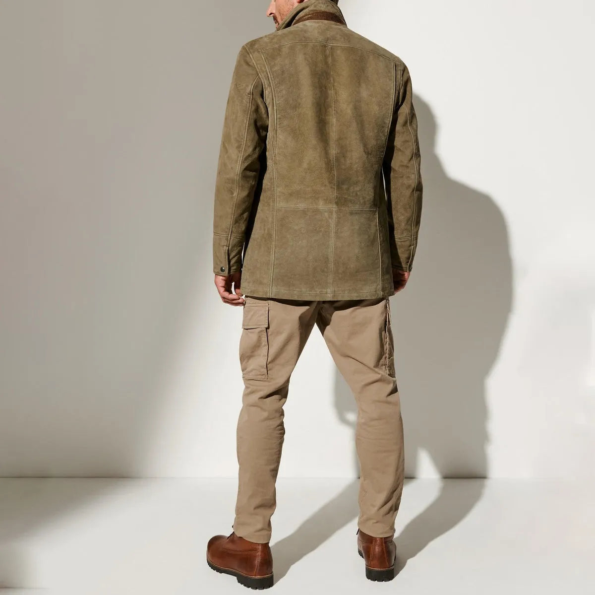 Men’s Autumn Buckskin Jacket