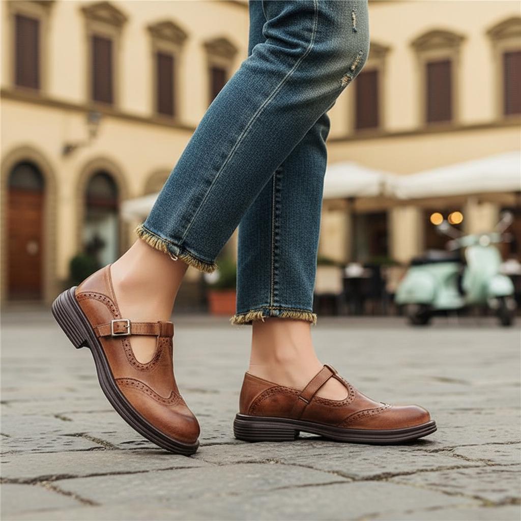 Giulio | Elegant Leather Summer Shoes for a Sophisticated Look