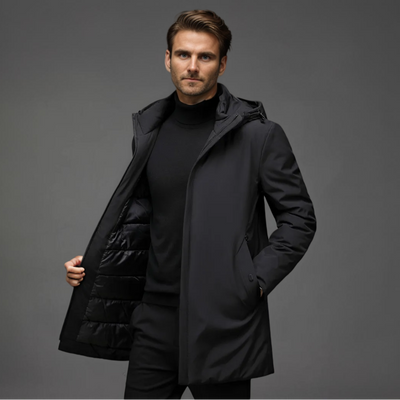 Carl | Slim Fit Long Women's Jacket For a Stylish and Comfortable Look