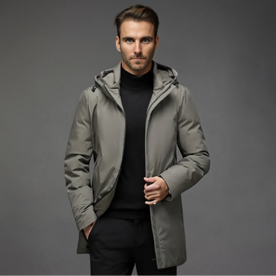 Carl | Slim Fit Long Women's Jacket For a Stylish and Comfortable Look
