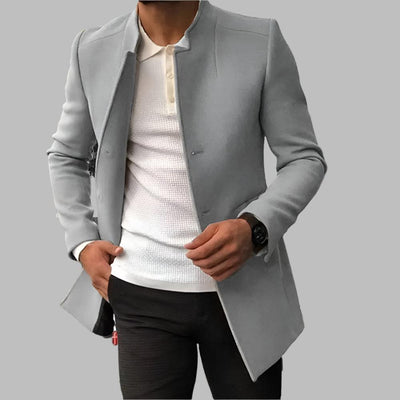 Adrian | Elegant Slim Fit Trench Coat for a Sharp, Modern Look