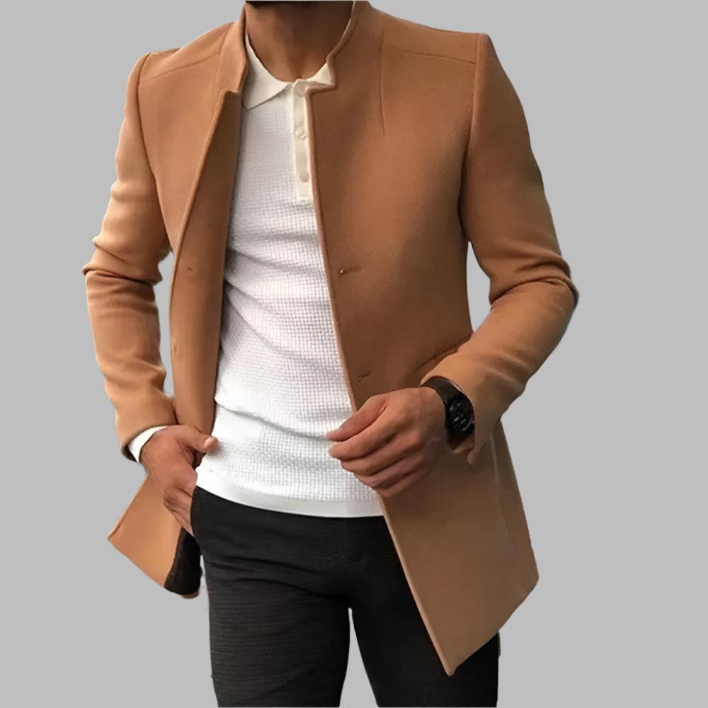 Adrian | Elegant Slim Fit Trench Coat for a Sharp, Modern Look