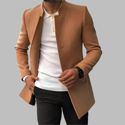 Adrian | Elegant Slim Fit Trench Coat for a Sharp, Modern Look