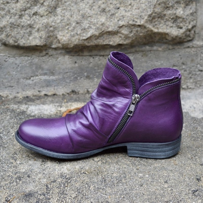Carice - Premium Leather Ankle Boots
