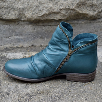 Carice - Premium Leather Ankle Boots