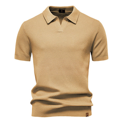 Gregory - Refined Knit Polo Shirt