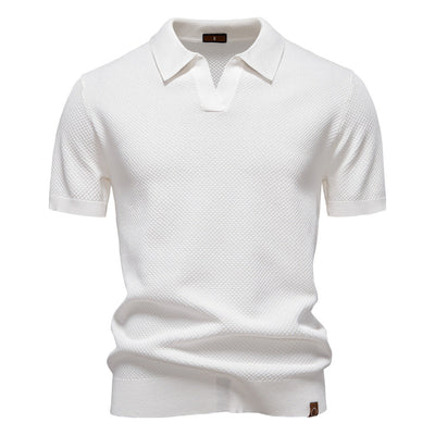 Gregory - Refined Knit Polo Shirt