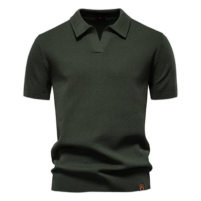 Gregory - Refined Knit Polo Shirt
