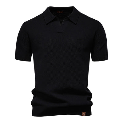 Gregory - Refined Knit Polo Shirt