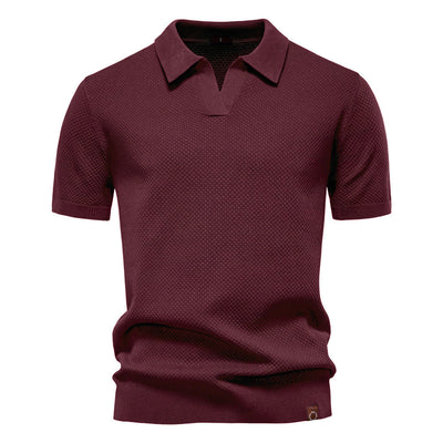 Gregory - Refined Knit Polo Shirt