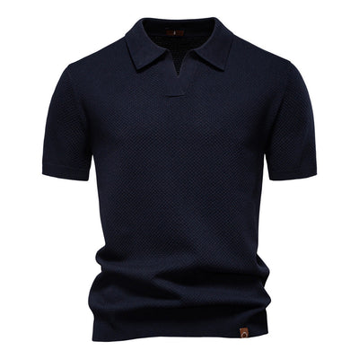 Gregory - Refined Knit Polo Shirt