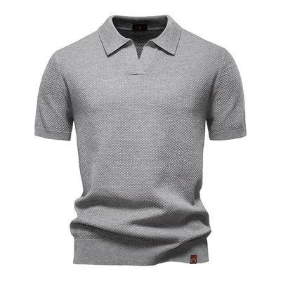 Gregory - Refined Knit Polo Shirt