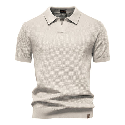 Gregory - Refined Knit Polo Shirt