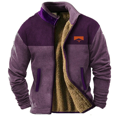 Daley – Patterned Fleece Jacket