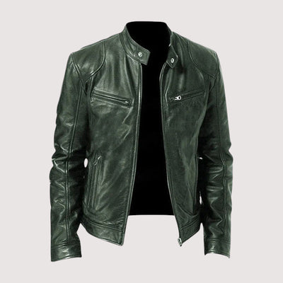 Hessel | Stylish Leather Jacket for Men, Perfect Warm Appearance