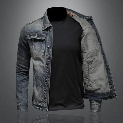 Hugo | Stylish denim jacket with trendy zipper details