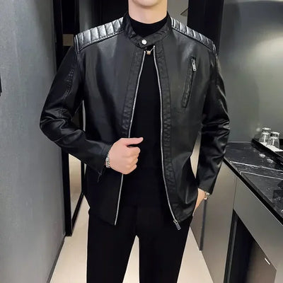 Elegant leather jacket